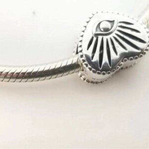 Pandora All-seeing Eye & Heart Charm - Picture 4 of 5